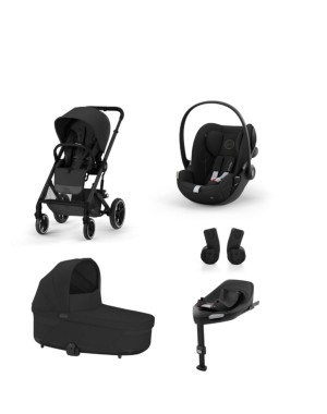Promozione "SET M" Trio Cybex Balios S Lux con Cloud G + Base Auto e Adattatori con Marsupio Amya Esclusivo (opzionale)