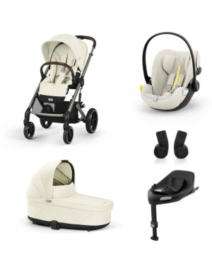 Promozione "SET M" Trio Cybex Balios S Lux con Cloud G + Base Auto e Adattatori con Marsupio Amya Esclusivo (opzionale)