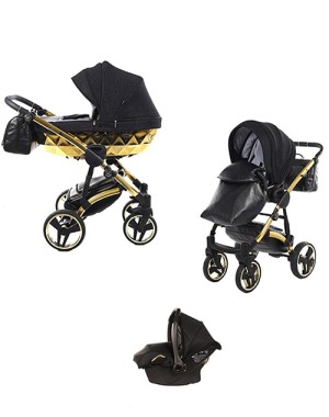 Trio Diamond Shine Junama 3 In 1 Ecopelle E Tessuto