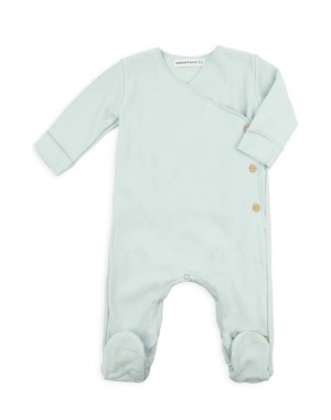 Tutina Con Piedi Pure Sky Grey - Bamboom