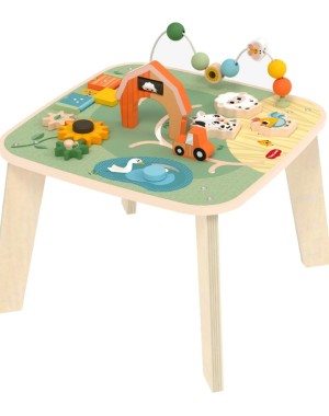 Mesa multiactividad de Wooden Farmers - Tiny Love