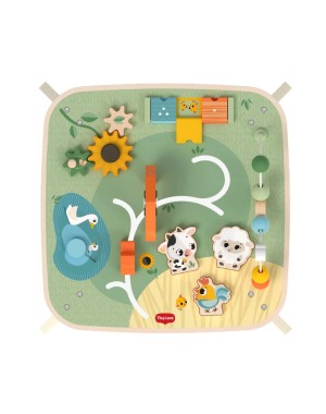 Mesa multiactividad de Wooden Farmers - Tiny Love