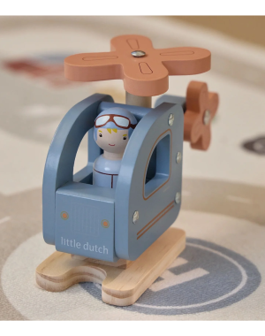 Wooden Helicopter FSC Little Dutch