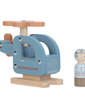 Wooden Helicopter FSC Little Dutch