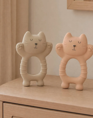 Gatto in Gomma Naturale per la Dentizione Bamboom 