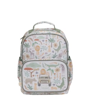  Zaino Safari Friends 35Cm - Little Dutch